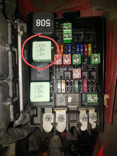 1996 vw Jetta starter relay